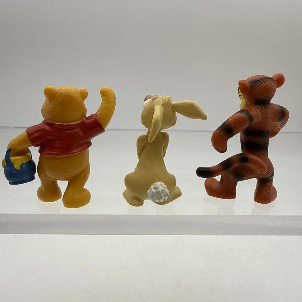 7 Bullyland Winnie The Pooh And Friends Figures Disney ~ Cake Toppers